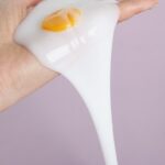 Liquid Slime Whole Egg Shaped Runny Liquid Slime Putty