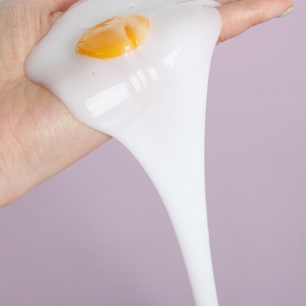 Liquid Slime Whole Egg Shaped Runny Liquid Slime Putty