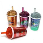 Slime Putty Fruit Soda Cup DIY Glossy Slime Fidget Toy