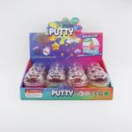 Slime Putty Star Glitter Mix DIY Slime Putty, Mix-in Shining Sequins Clear Stretchable Crystal Slime Toy