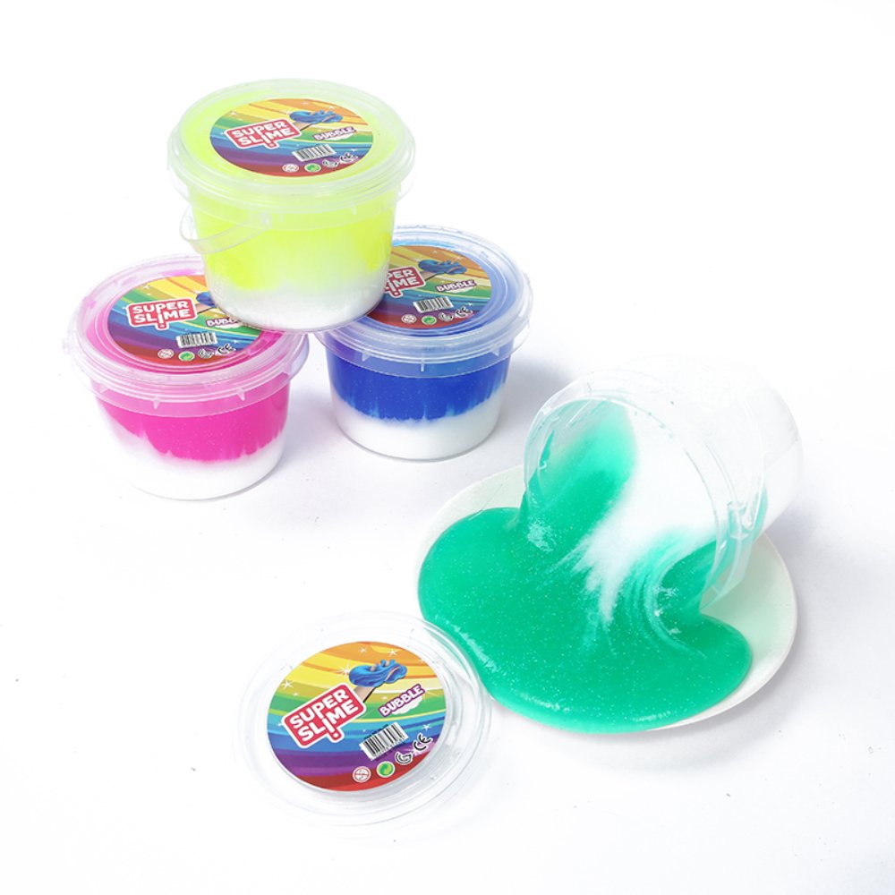 Slime Putty Portable Handle 300ML DIY Mixable Bubble Slime