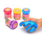 Slime Putty Multicolor Drip Cup Clear DIY Stretchable Slime
