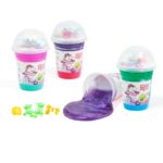 Slime Unicorn Pony Puzzle Mix DIY Glitter Slime Cup